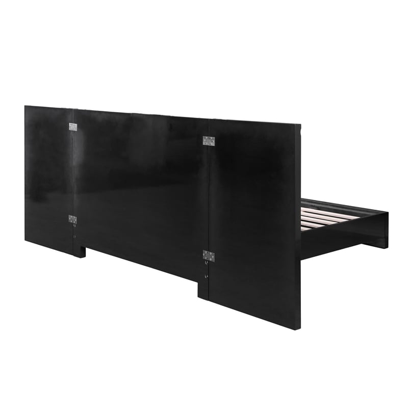 Best Master Furniture Trevello 5-Piece California King Bedroom Set (Black/Gold)