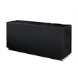 Best Master Furniture Trevello Modern 6-Drawer Dresser (Black/Gold)