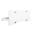 Best Master Furniture Trevello Modern Eastern King Bed Frame (White/Gold)