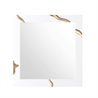 Best Master Furniture Trevello 5-Piece Eastern King Bed Set (White/Gold)