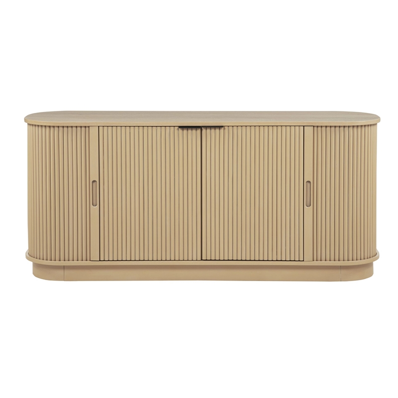 Best Master Furniture Halcrest Mid-Century Sideboard (Light Oak)
