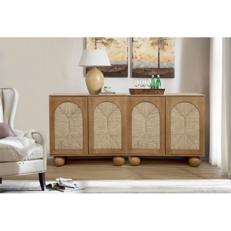 Best Master Furniture Cyrus 2-Door Accent Cabinet (Brown)