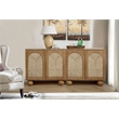 Best Master Furniture Cyrus 2-Door Accent Cabinet (Brown)