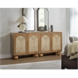 Best Master Furniture Cyrus 2-Door Accent Cabinet (Brown)