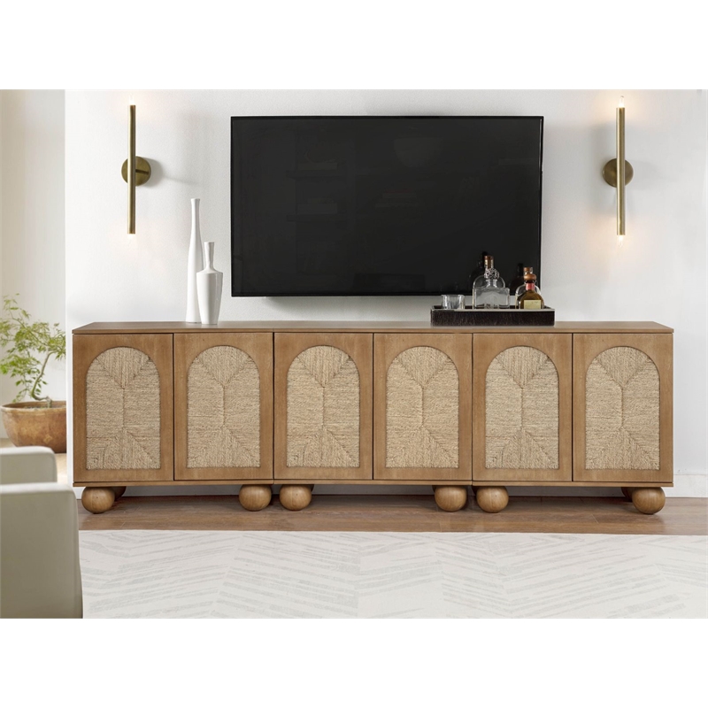 Best Master Furniture Cyrus 2-Door Accent Cabinet (Brown)