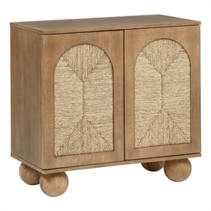 Best Master Furniture Cyrus 2-Door Accent Cabinet (Brown)