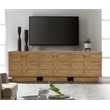 Best Master Furniture Capri 3-Drawer Accent Cabinet (Brown)