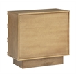 Best Master Furniture Capri 3-Drawer Accent Cabinet (Brown)
