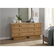 Best Master Furniture Capri 3-Drawer Accent Cabinet (Brown)