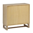 Best Master Furniture Cora 2-Door Accent Cabinet (Light Oak)
