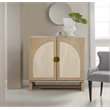 Best Master Furniture Cora 2-Door Accent Cabinet (Light Oak)