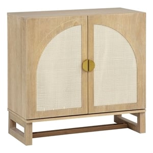 Best Master Furniture Cora 2-Door Accent Cabinet (Light Oak)