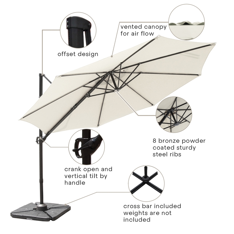 Treasure Garden Umbrella Parts Diagram