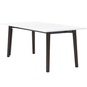 Olio Designs Della 36&quot x 72&quot Wooden Dining Table in Umber