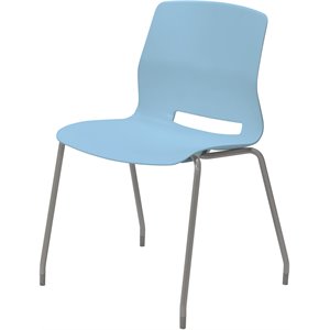 olio designs lola plastic armless stackable chair