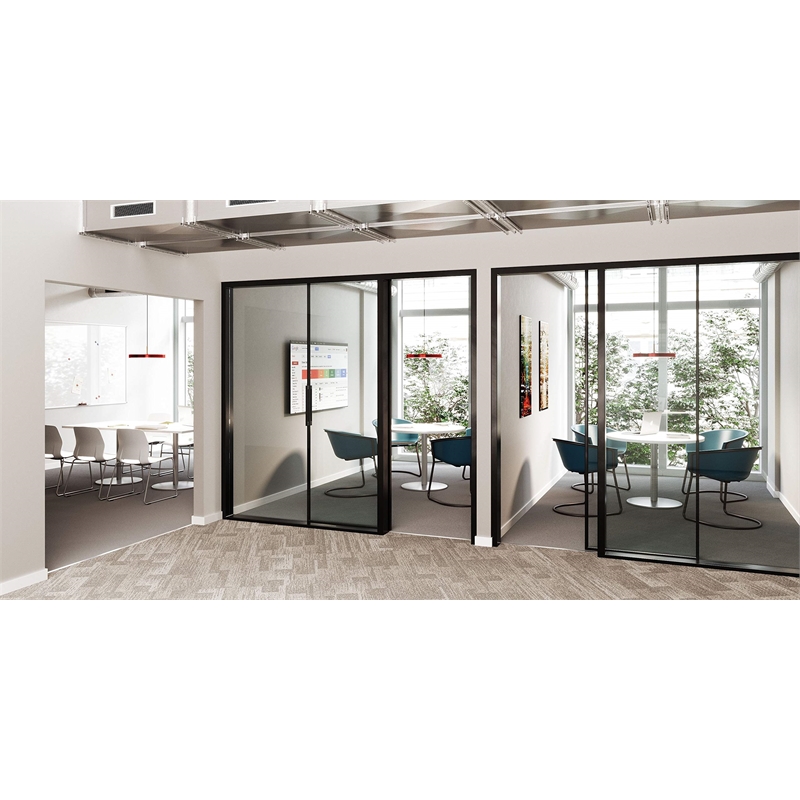 Olio Designs Lola Plastic Sled Base Stackable Chair in Moonbeam