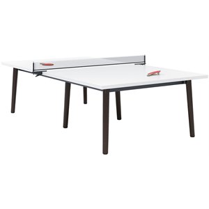 Olio Designs Della Wooden Ping Pong Table in Latte