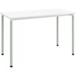 Olio Designs Spright Wood Top Work Table Desk in White and Sage