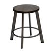 KFI Metro 18in H Stool - Espresso Wood Seat