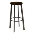 KFI Metro Barstool - 30in H - Espresso Wood Seat