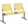 KFI KOOL 2 Seats Reception Bench - Yellow Seats & Back