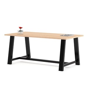KFI Midtown 3.5 x 6 FT Conference Table - Maple - Standard Height