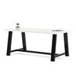 KFI Midtown 3.5 x 6 FT Conference Table - White - Standard Height