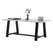 KFI Midtown 3 x 7 FT Conference Table - Fashion Grey - Standard Height
