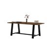 KFI Midtown 3.5 x 7 FT Conference Table - Walnut - Standard Height