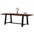KFI Midtown 3.5 x 8 FT Conference Table - Mahogany - Standard Height