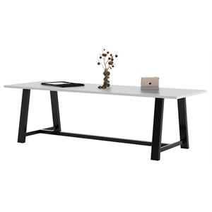 kfi midtown 3.5 x 9 ft conference table - fashion grey - standard height