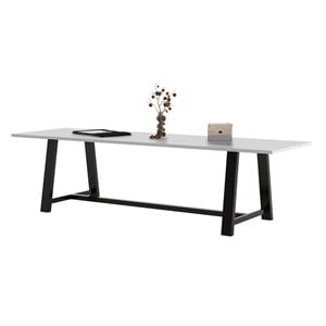 KFI Midtown 3.5 x 10 FT Conference Table - Grey - Standard Height