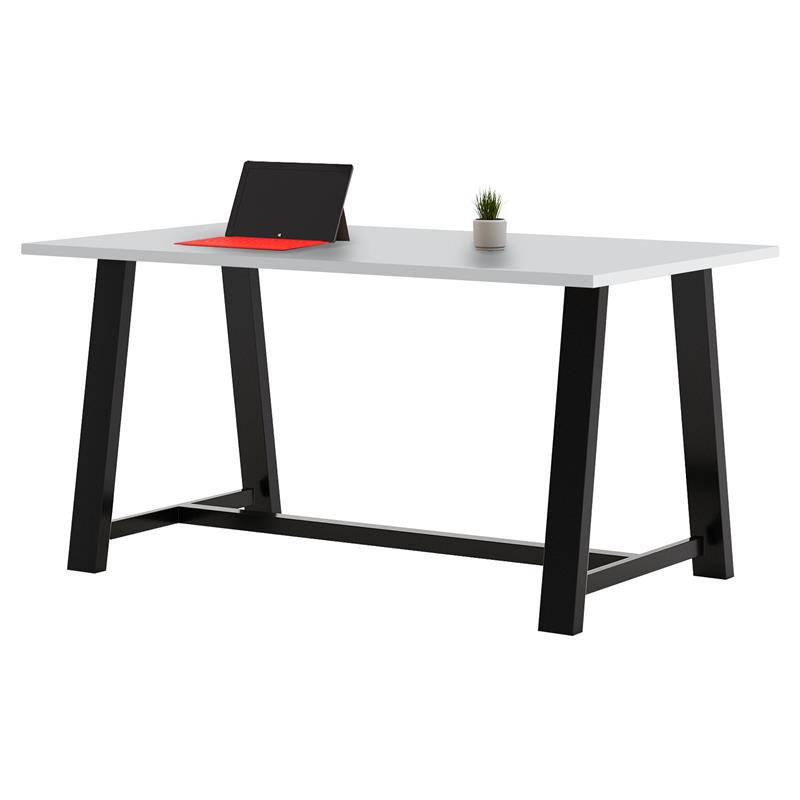 KFI Midtown 3.5 x 6 FT Conference Table - Fashion Grey - Standard Height
