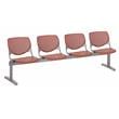 KFI KOOL 4 Seat Reception Bench - Coral Seats & Backs