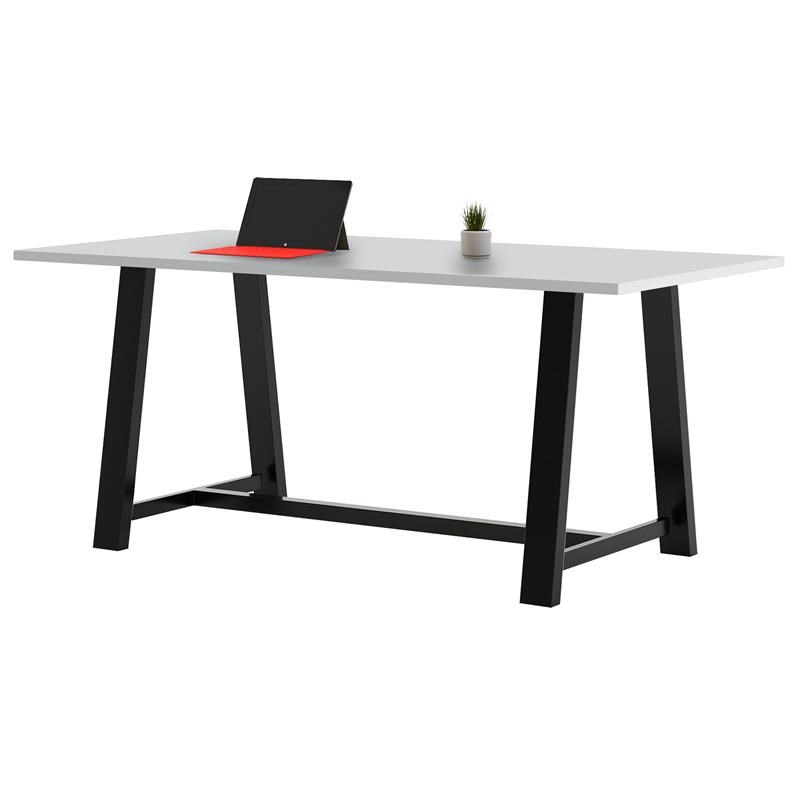 KFI Midtown 3.5 x 7 FT Conference Table - Fashion Grey - Standard Height