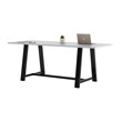 KFI Midtown 3.5 x 8 FT Conference Table - Fashion Grey - Standard Height