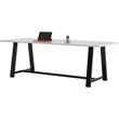 KFI Midtown 3.5 x 9 FT Conference Table - Fashion Grey - Standard Height