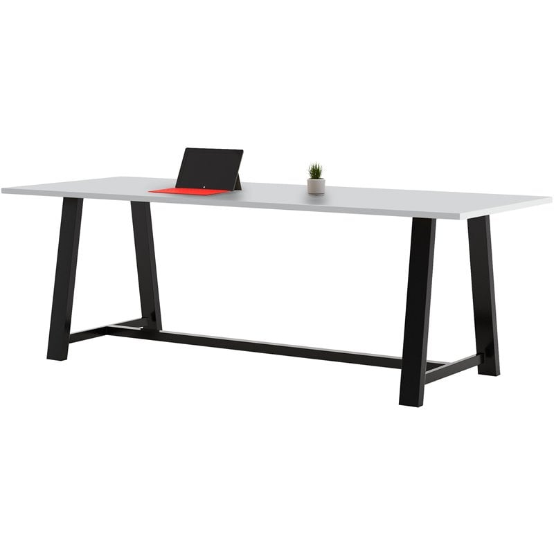 KFI Midtown 3.5 x 10 FT Conference Table - Grey - Standard Height