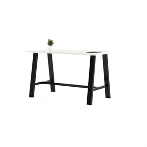 KFI Midtown 3 x 6 FT Conference Table - Mahogany - Bistro Height