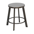 KFI Metal Metro 18in H Stool - Steel Seat