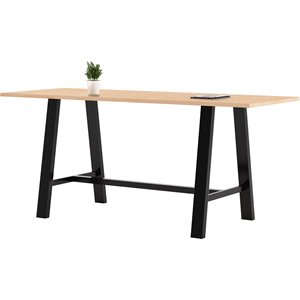 KFI Midtown 3.5 x 8 FT Conference Table - Maple - Bistro Height