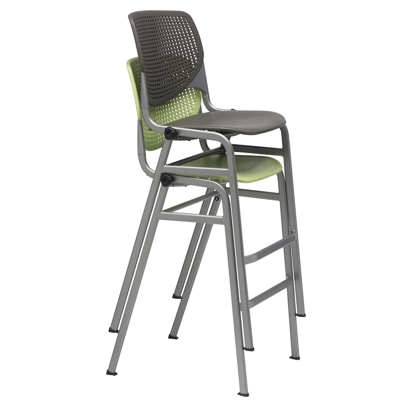KFI KOOL Stack Barstool - Lime Green