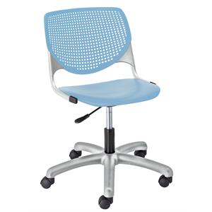kfi kool computer chair - sky blue