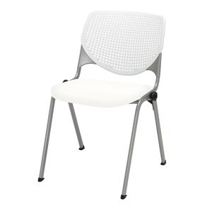 KFI KOOL Stack Chair - White