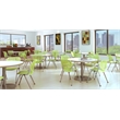KFI KOOL Stack Chair - Lime Green