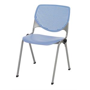 kfi kool stack chair - peri blue
