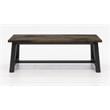 KFI Studios Midtown Dining Bench - Barnwood