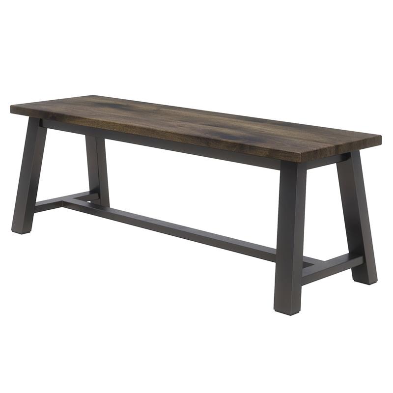 KFI Studios Midtown Dining Bench - Barnwood