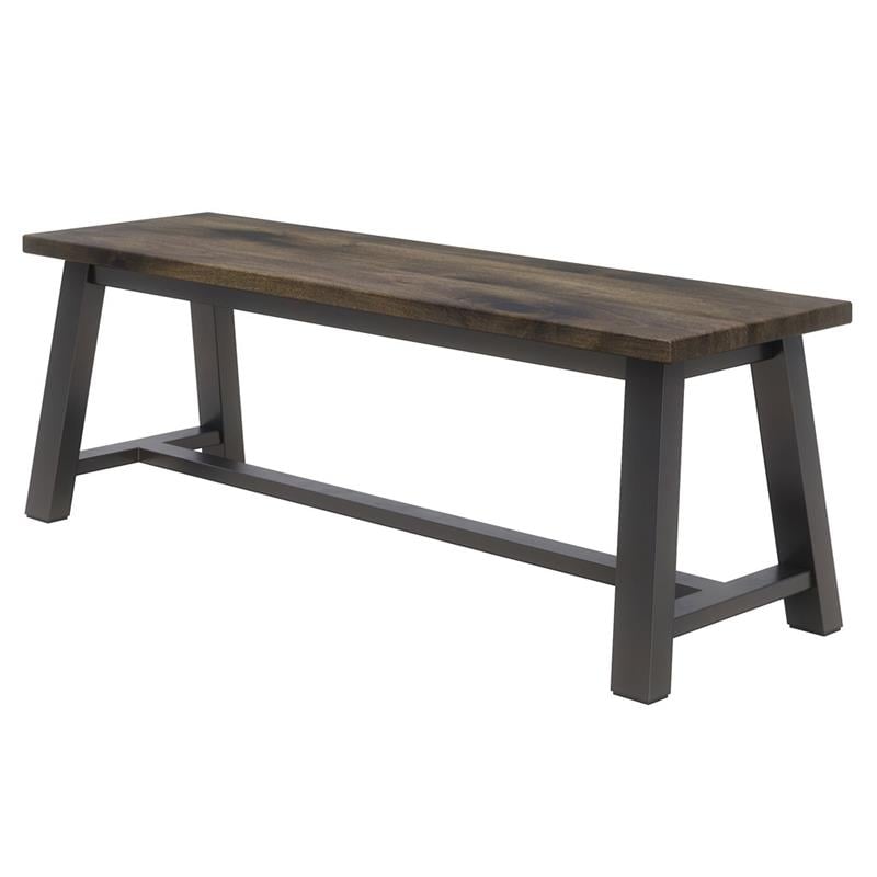 KFI Studios Midtown Dining Bench - Barnwood