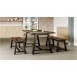 KFI Studios Midtown Dining Bench - Espresso